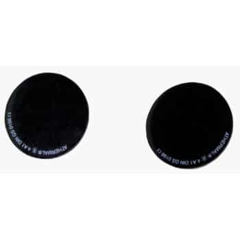 Стъкла кръгли ф 50 мм. черни - 8