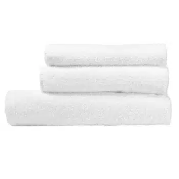хавлиена кърпа бяла 100% памук 50х90см