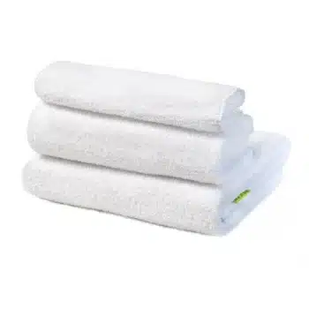бяла хавлиена кърпа 400 гр.