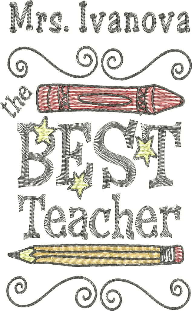 Текстилна торба - най-добър учител - Image 2