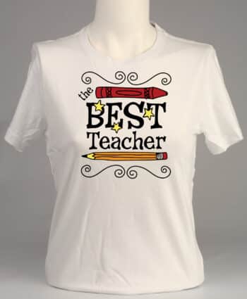 Дамска тениска The Best Teacher