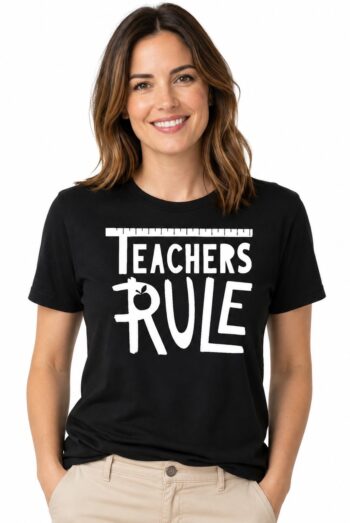 Дамска тениска за учител Teacher's Rule