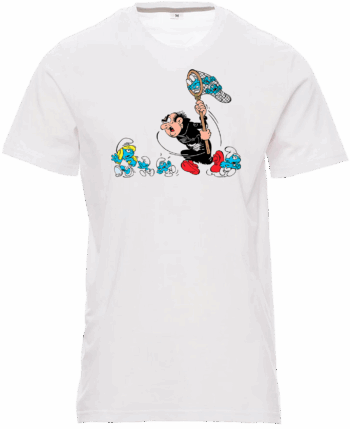 мъжка тениска Смърфове