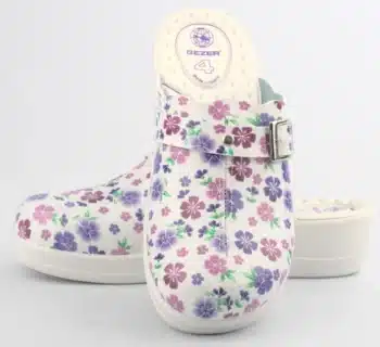 дамско сабо гезер с цветен принт