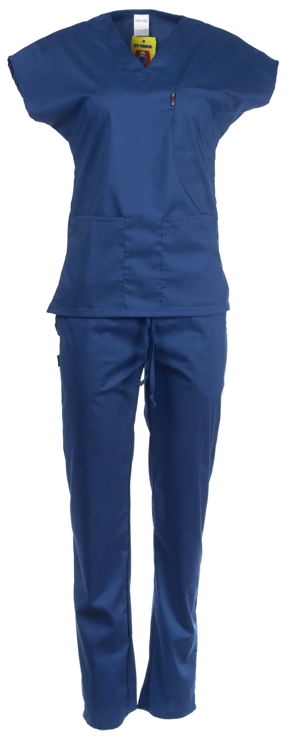 костюм втален нави