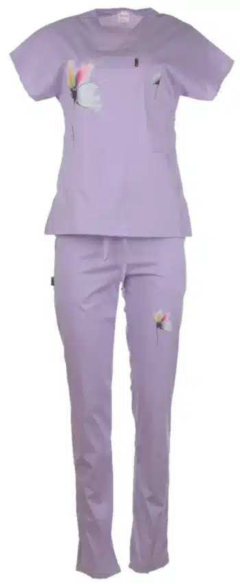 костюм Blossom лилав