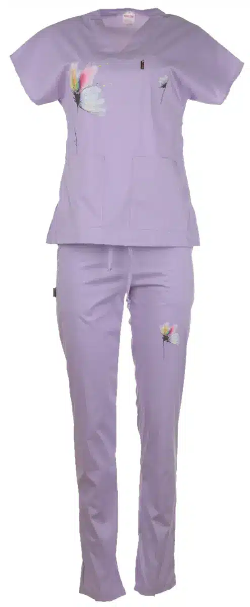 костюм Blossom лилав