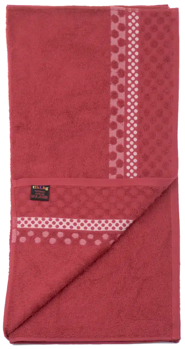 Хавлиена кърпа - бордо 70х140 - Image 4