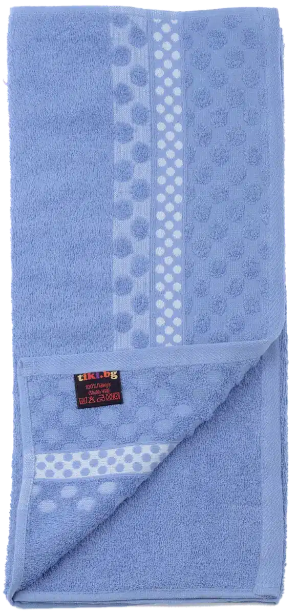 Хавлиена кърпа - синя 50х90 - Image 3