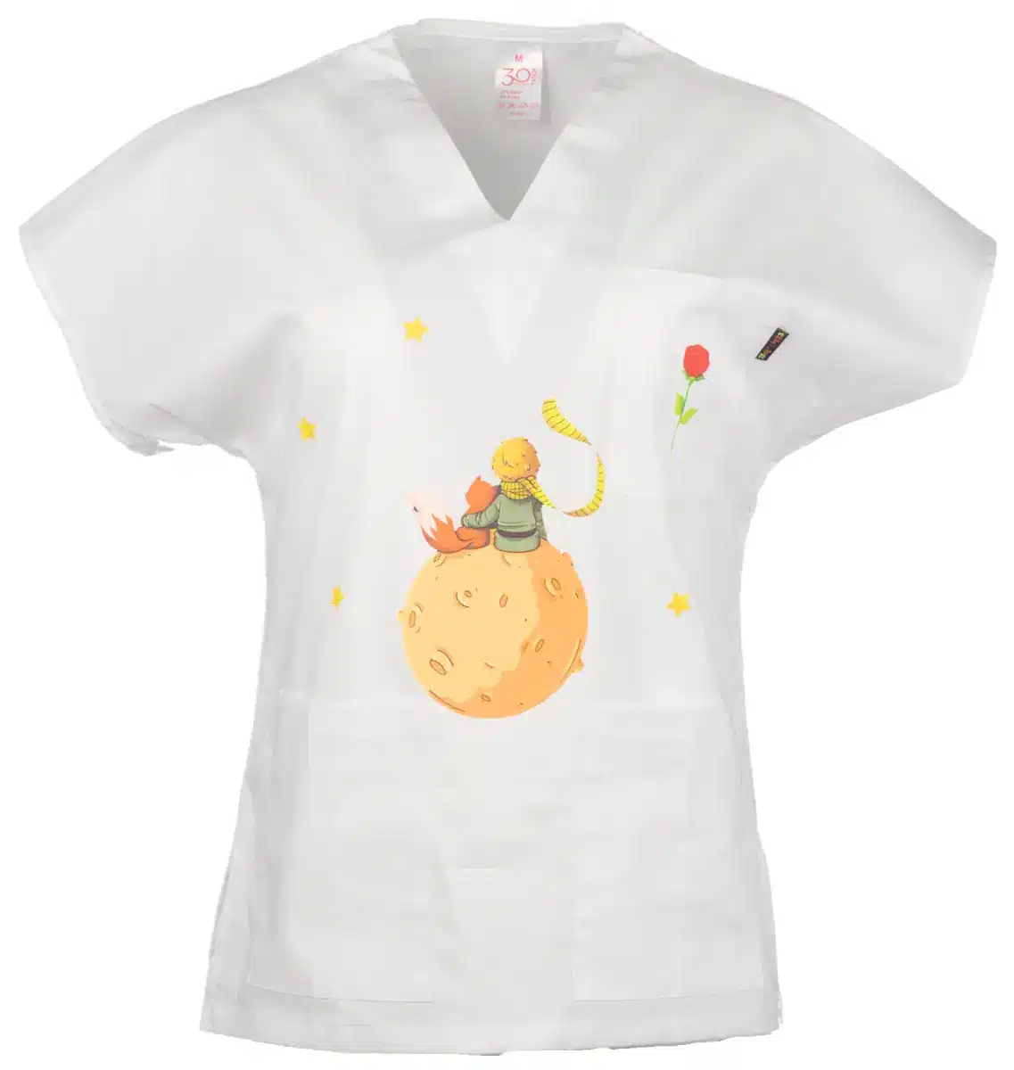 туника Малкият принц бяла