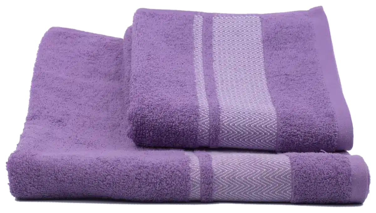 лилава хавлиена кърпа 100% памук