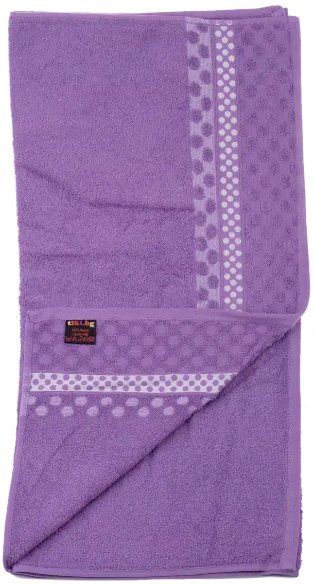 Хавлиена кърпа - лилава 70х140 - Image 4