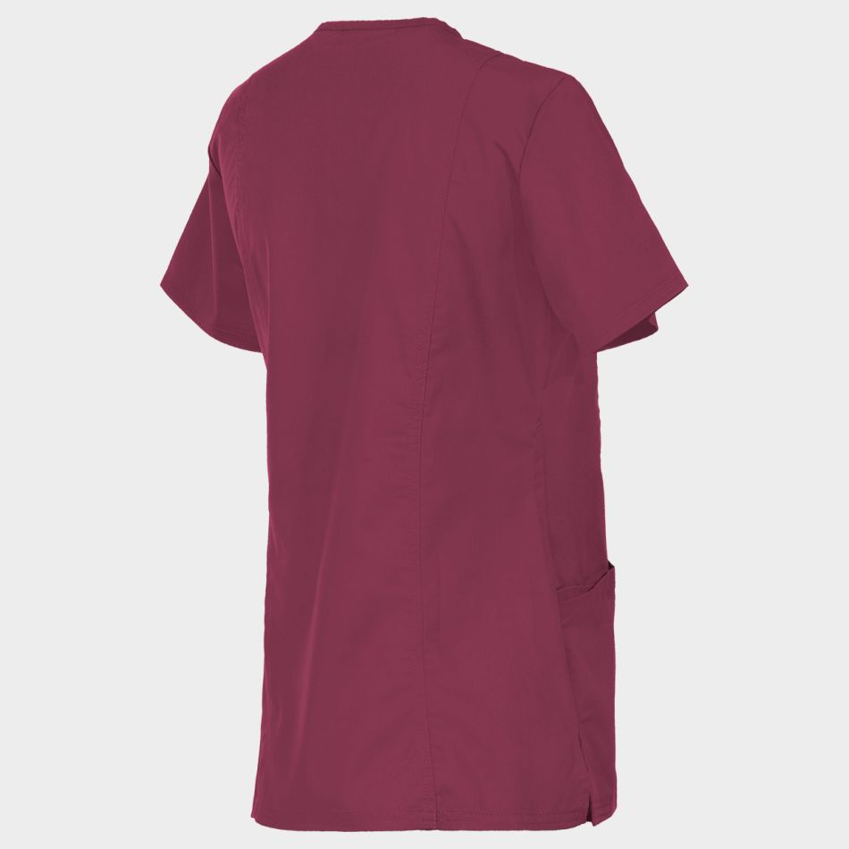 Дамска туника Cherokee wrap – бургунди - Image 3