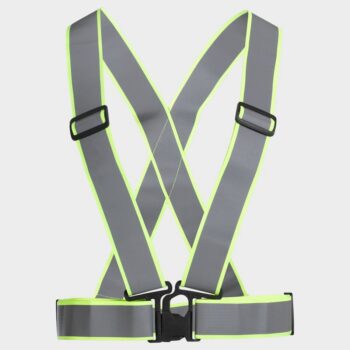 Светлоотразителен колан тип сбруя STENSO REFLECTIVE ELASTIC 2.0 HV YELLOW 04100459