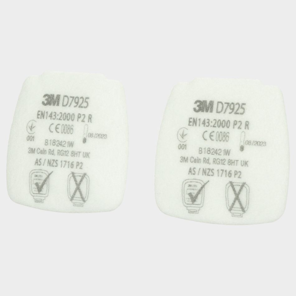 Прахов филтър 3M Secure Click D7925 P2 - Image 2