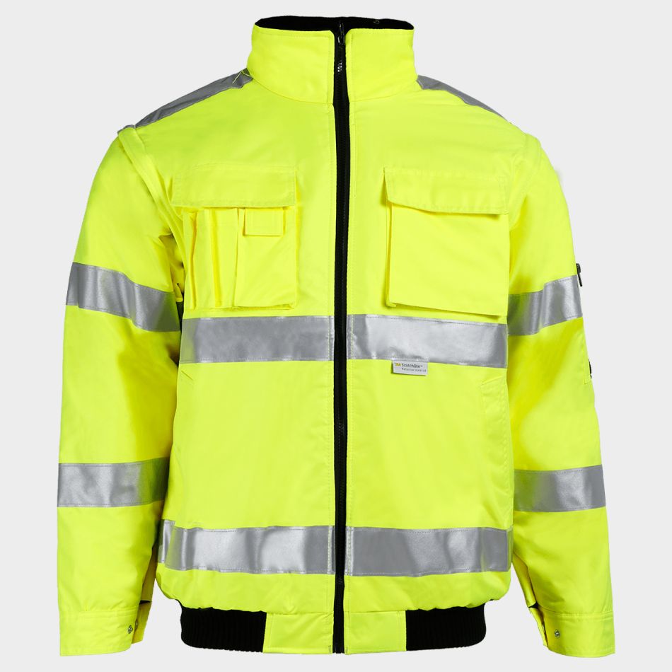 Сигнално яке GROVER HV YELLOW