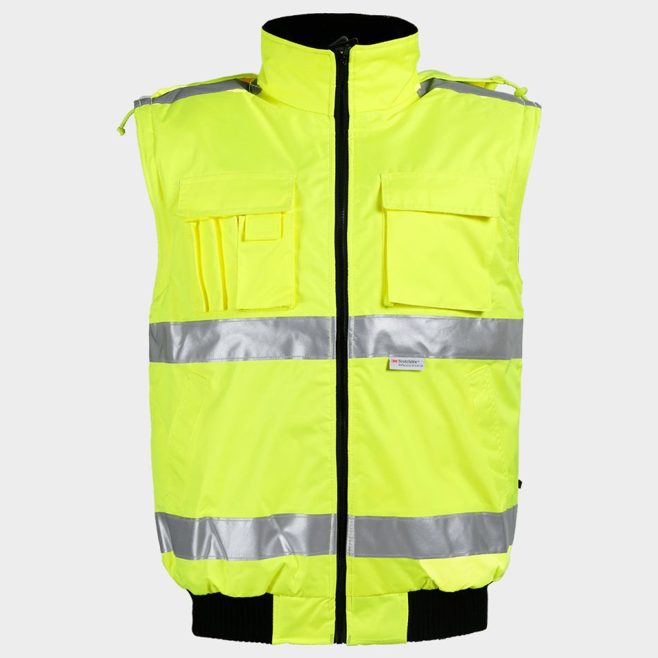 Сигнално яке GROVER HV YELLOW - Image 4
