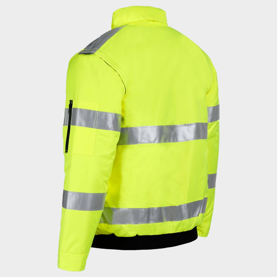 Сигнално яке GROVER HV YELLOW - Image 6