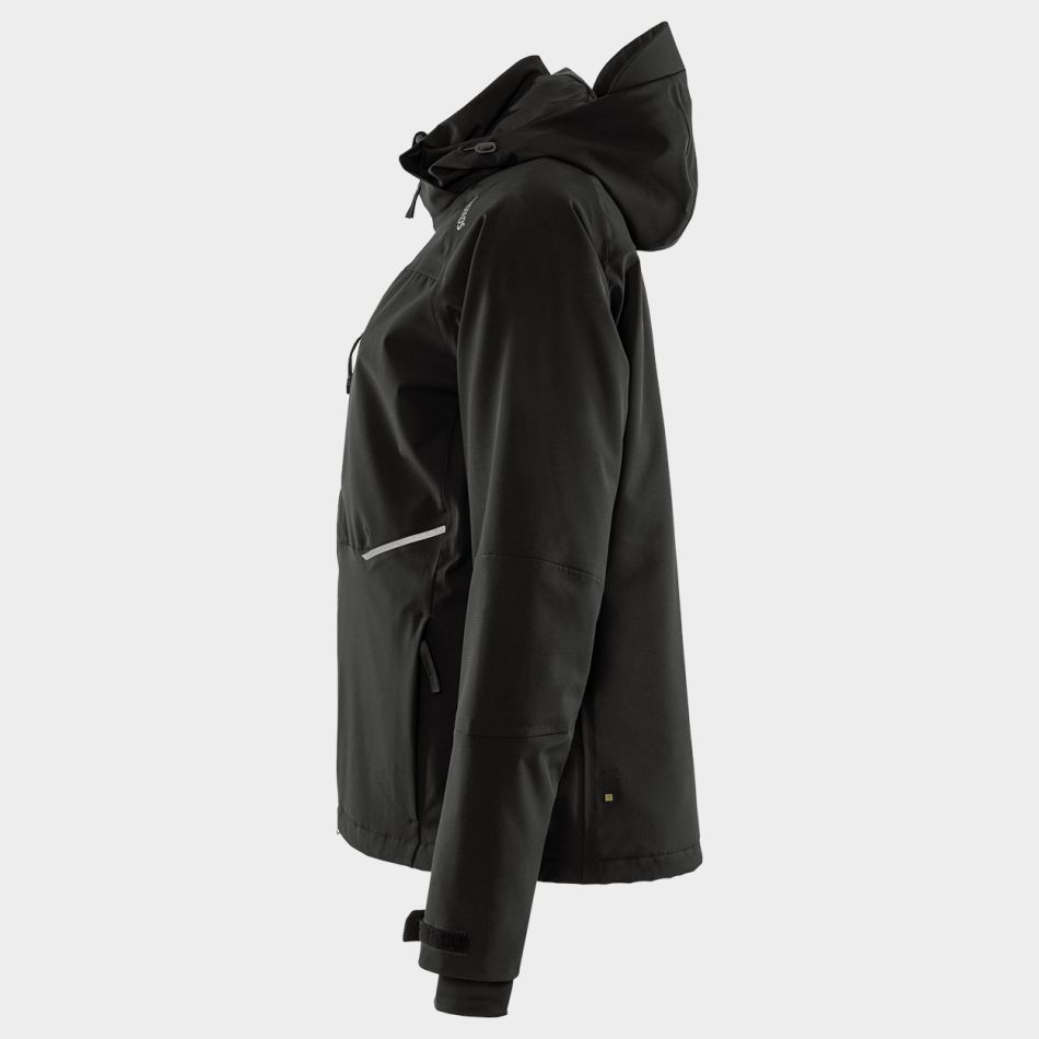 Дамско работно яке FRISTADS STRETCH WINTER BLACK - Image 4