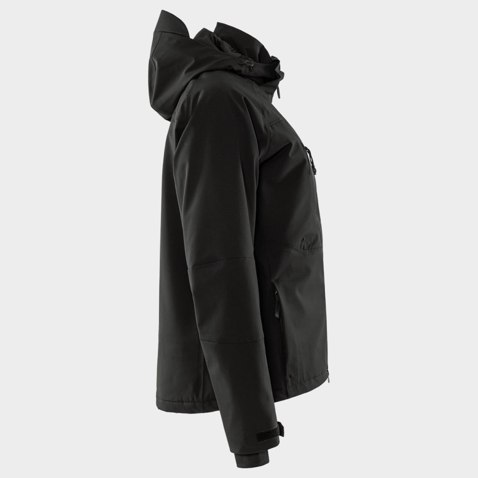 Дамско работно яке FRISTADS STRETCH WINTER BLACK - Image 3