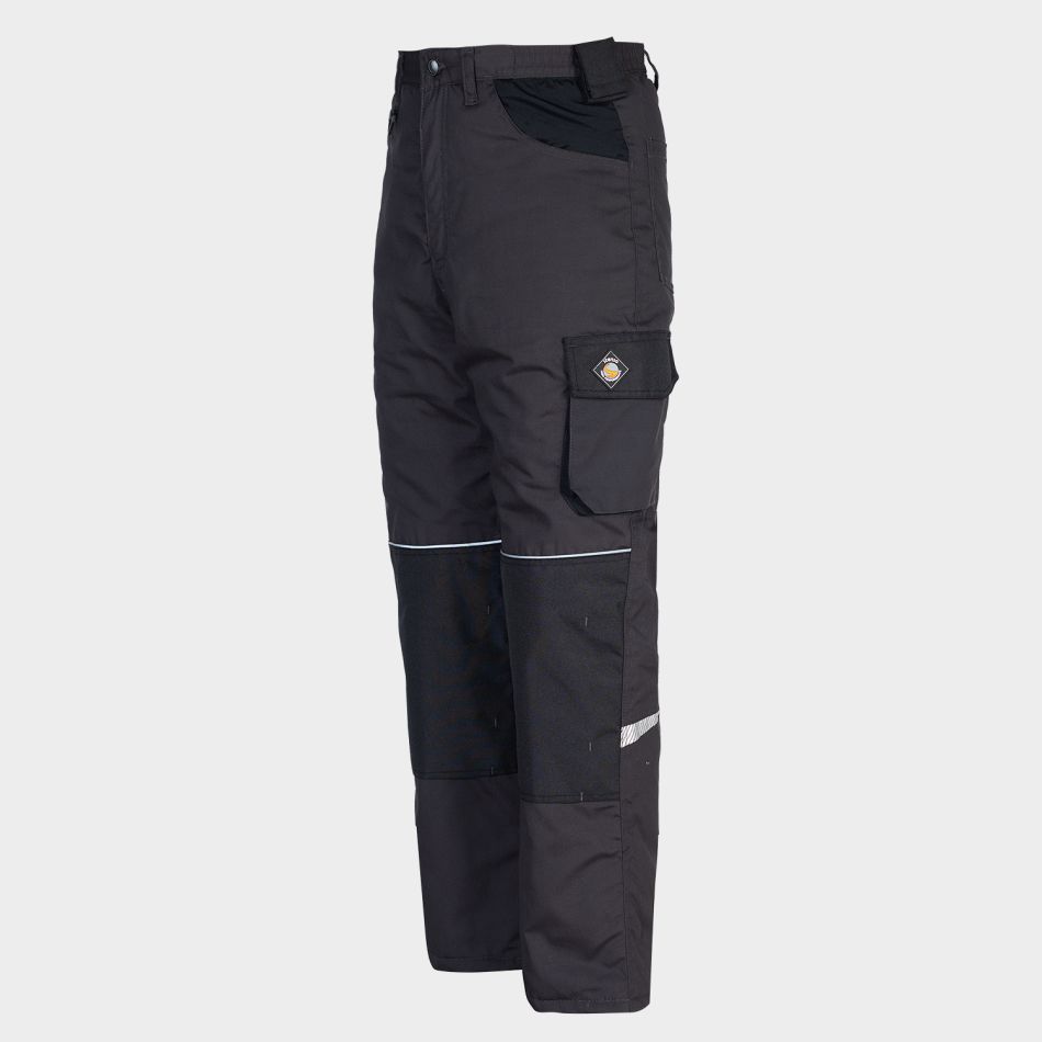 Работен панталон KASTOR T/C WINTER GREY/BLACK - Image 2