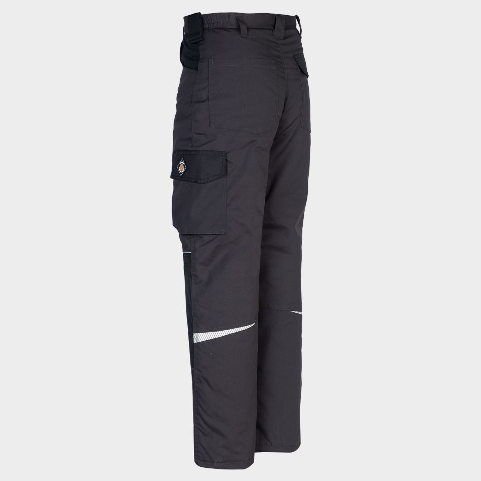 Работен панталон KASTOR T/C WINTER GREY/BLACK - Image 4