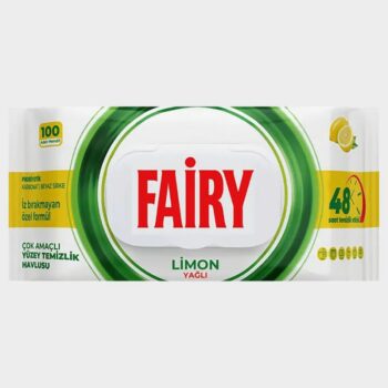 Мокри кърпи за повърхности FAIRY LEMON100 бр.