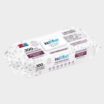 Мокри кърпи за повърхности INCI FRESH 100 бр.
