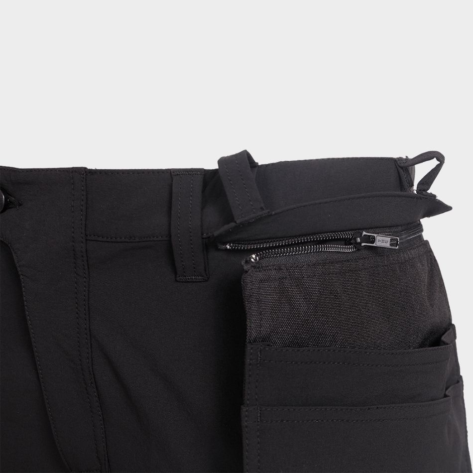 Работен къс панталон TASK BLACK - Image 7