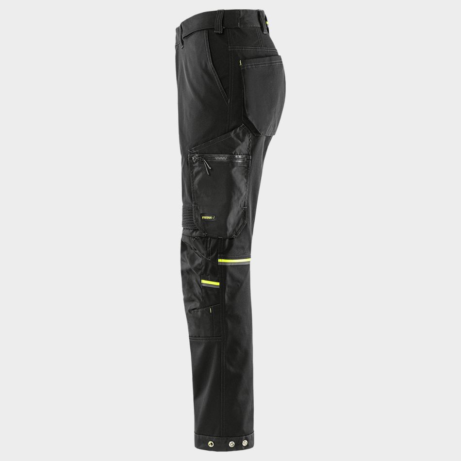 Работен панталон FLEX CRAFTSMAN STRETCH BLACK - Image 3
