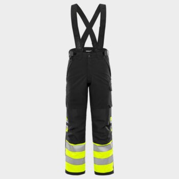 Работен панталон FRISTADS HV WINTER YELLOW/BLACK