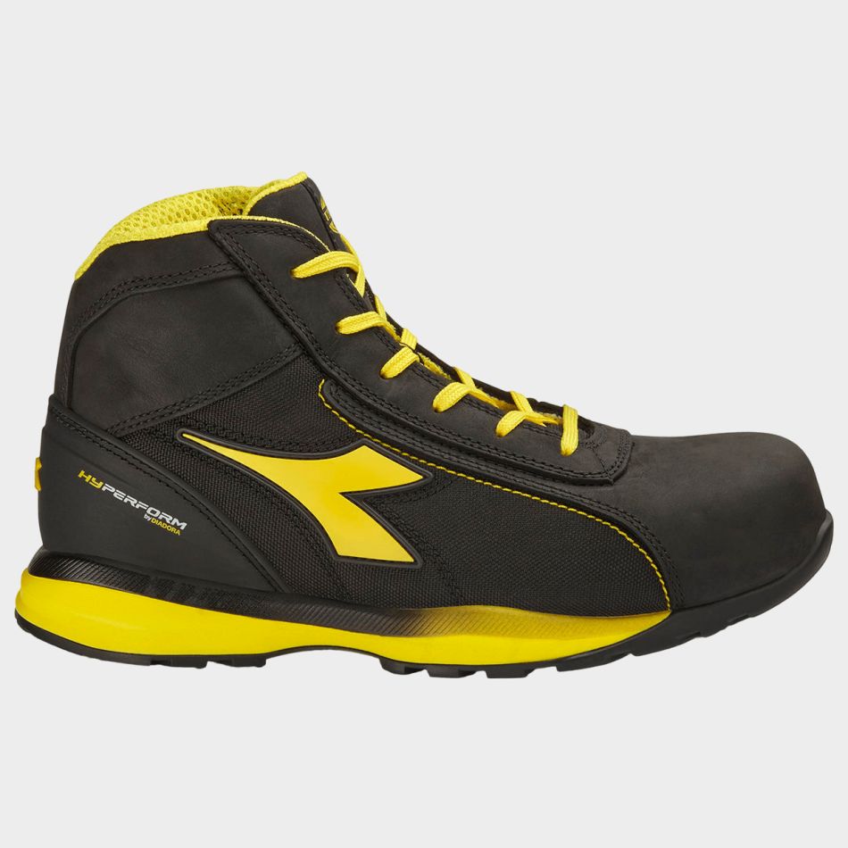 Работни обувки DIADORA GLOVE HYPER MID S3S FO HRO SR ESD BLACK - Image 7