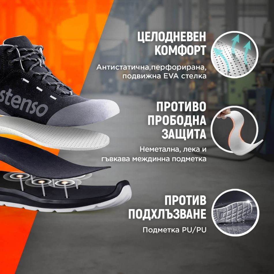 Работни обувки JETT ANKLE MF S3 - Image 15