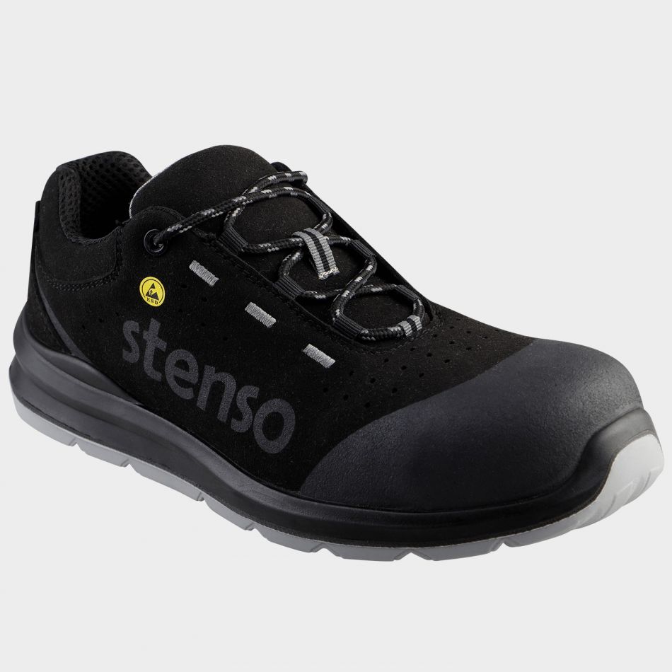 Работни обувки JETT BLACK LOW MF S1PL MF ESD - Image 4