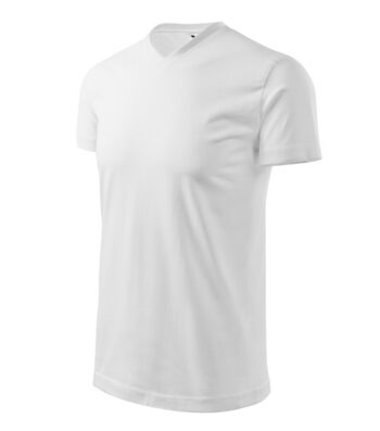 Heavy V-neck - 00 - White - C