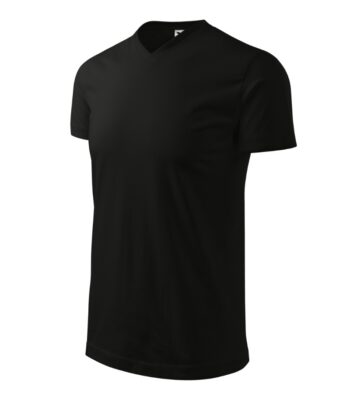 Heavy V-neck - 01 - Black - C