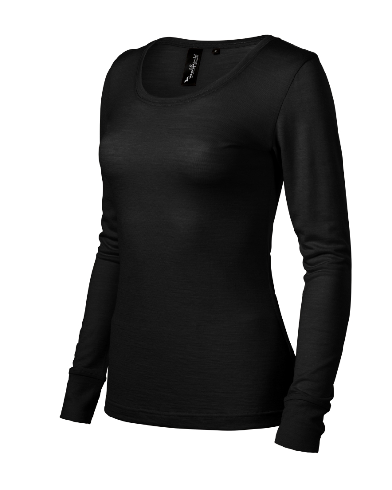 Merino Rise LS - 01 - Black - C