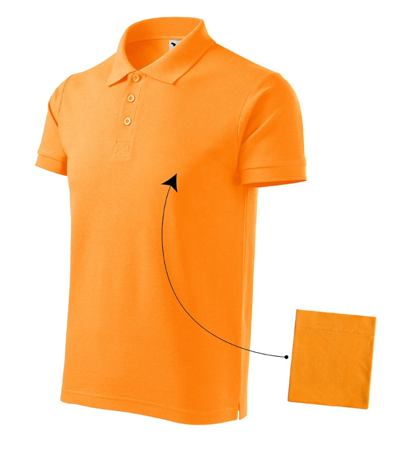 Cotton - A2 - Tangerine orange - C