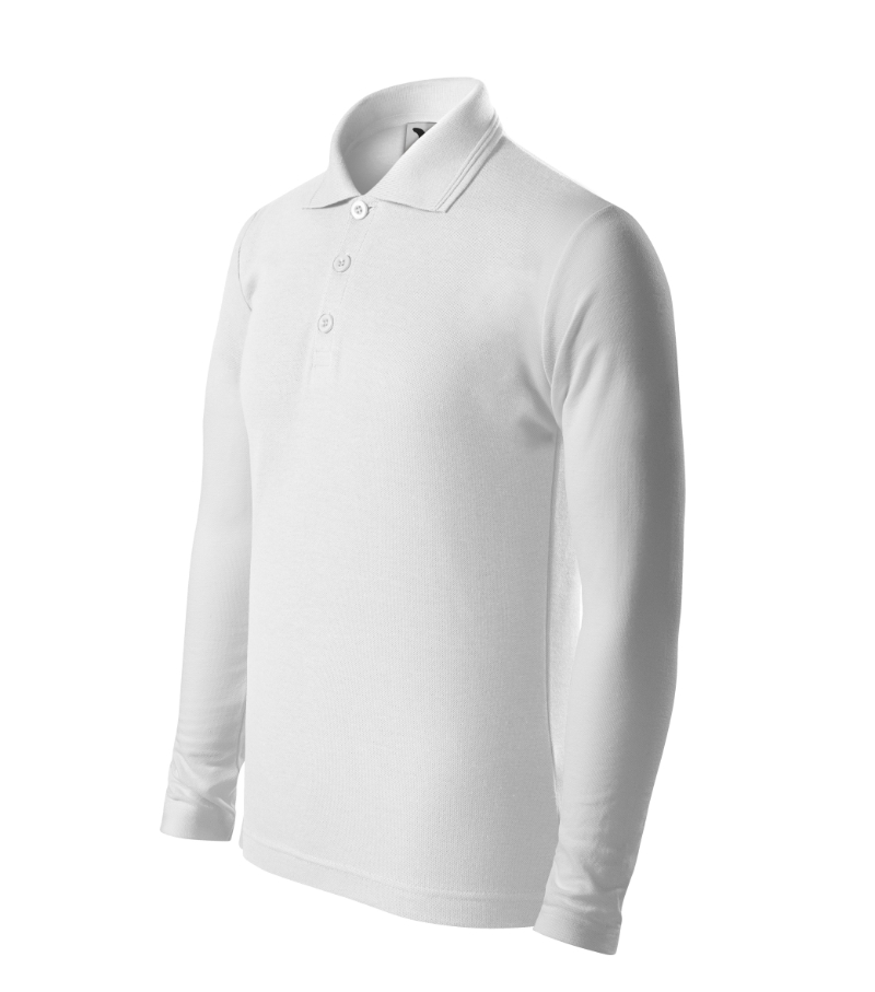 Pique Polo LS - 00 - White - C
