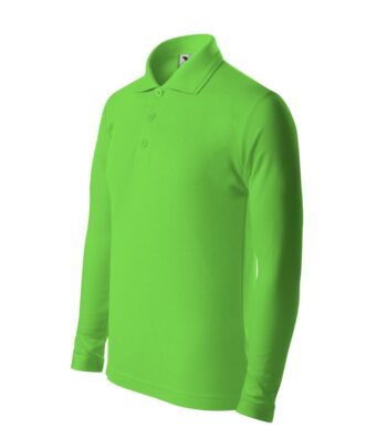 Pique Polo LS - 92 - Apple green - C