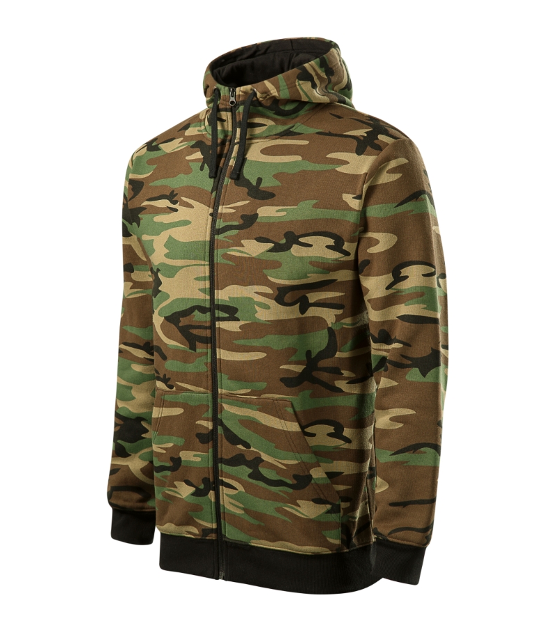 Camo Zipper - 33 - Camouflage brown - C