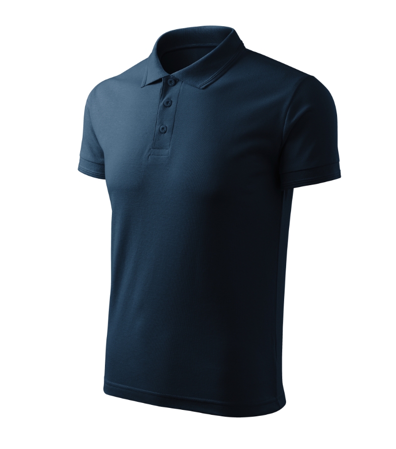Pique Polo Free - 02 - Navy blue - C