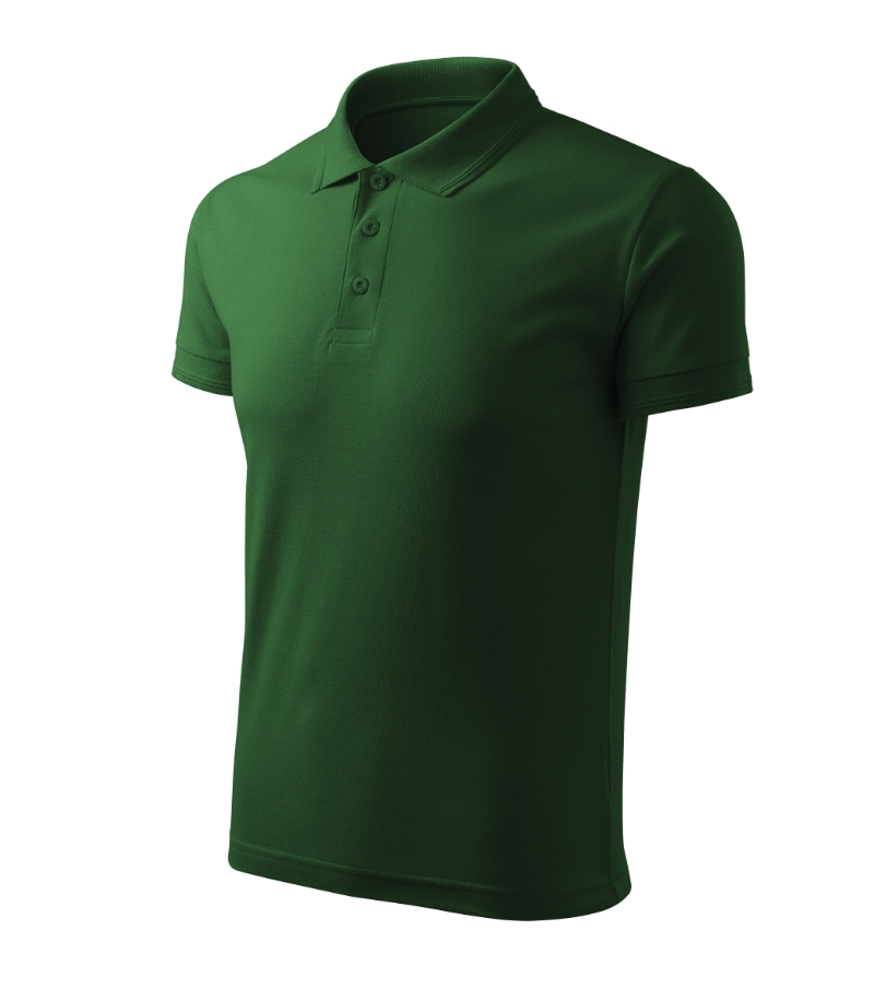Pique Polo Free - 06 - Bottle green - C