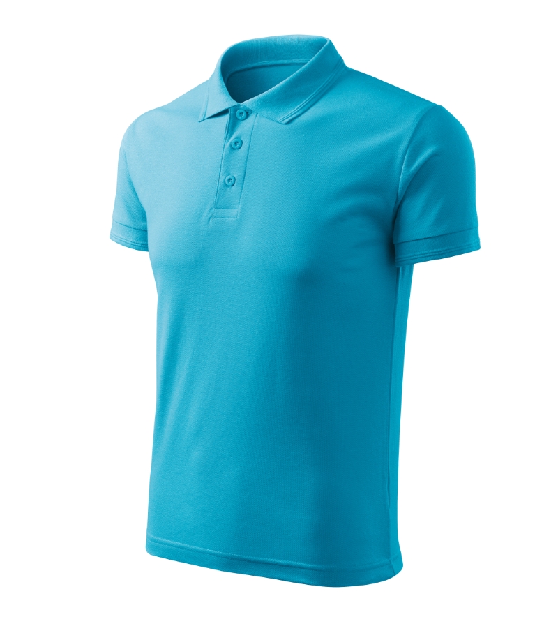Pique Polo Free - 44 - Blue atoll - C