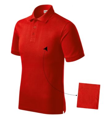 Resist Heavy Polo - 07 - Red - C