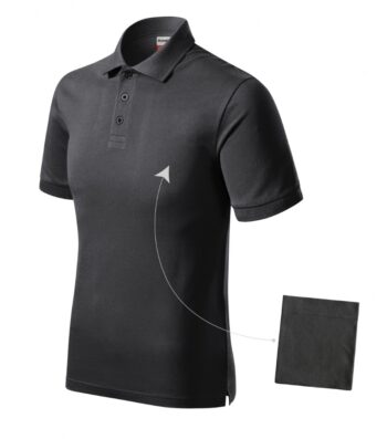 Resist Heavy Polo - 94 - Ebony gray - C