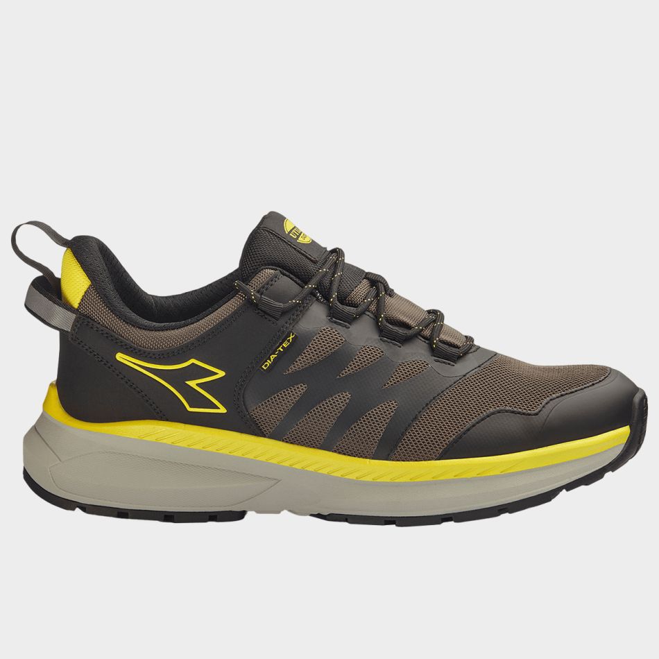 Работни обувки DIADORA FREEDOM LOW O6 SR BROWN GRAY/YELLOW