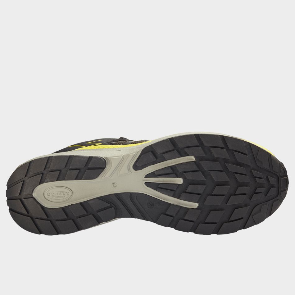 Работни обувки DIADORA FREEDOM LOW O6 SR BROWN GRAY/YELLOW - Image 3
