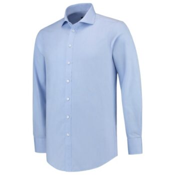 Fitted Shirt - TC - Blue - C