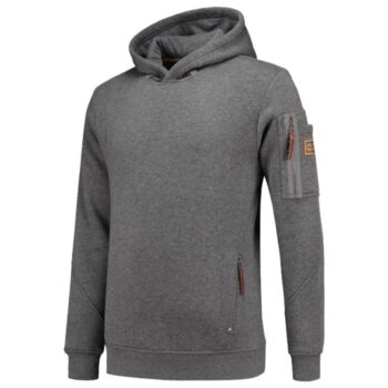 Premium Hooded Sweater - TD - Stone melange - C
